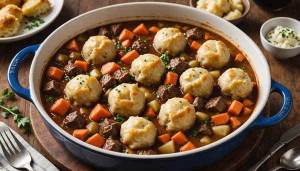 Unlocking the Secrets to a Hearty and Flavor-Packed English Beef Stew with Fluffy Dumplings