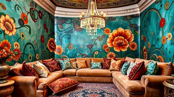Unleash your inner artist with bohemian decoration style